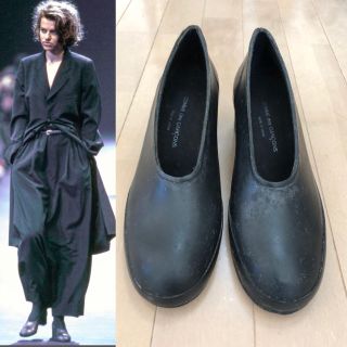 コムデギャルソン(COMME des GARCONS)の1992秋冬コムデギャルソン  ラバーパンプス  難あり(その他)