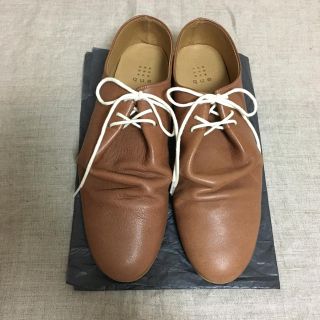 年末年始価格】que shoes キュー nost ノスト ブラウン-