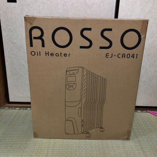オイルヒーター 2017年製 6〜10畳 ROSSO - オイルヒーター
