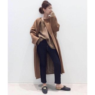 アパルトモンドゥーズィエムクラス(L'Appartement DEUXIEME CLASSE)の未使用 タグ付き アパルトモン Over Sized LAMB Coat(ロングコート)