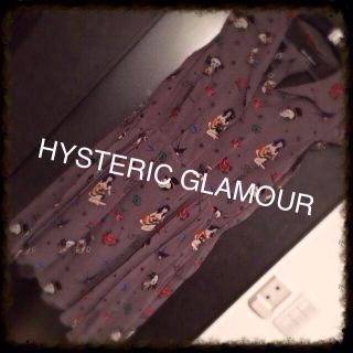 ヒステリックグラマー(HYSTERIC GLAMOUR)の★タトゥー柄ワンピース★(ひざ丈ワンピース)