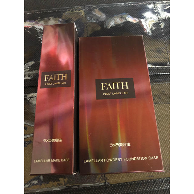 FAITH INSIST LAMELLARメイクベース、ファンデーション