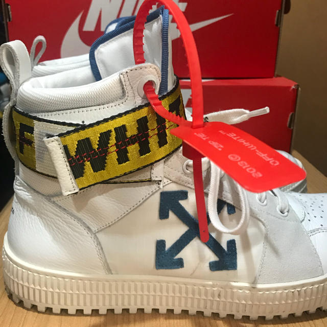 ギフト】 OFF-WHITE - Off-White ハイトップスニーカー スニーカー ...
