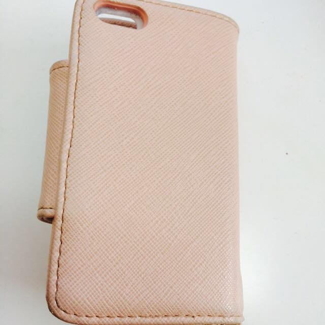 dazzlin(ダズリン)のiPhone5.5s手帳型カバー/ピンク スマホ/家電/カメラのスマホアクセサリー(モバイルケース/カバー)の商品写真