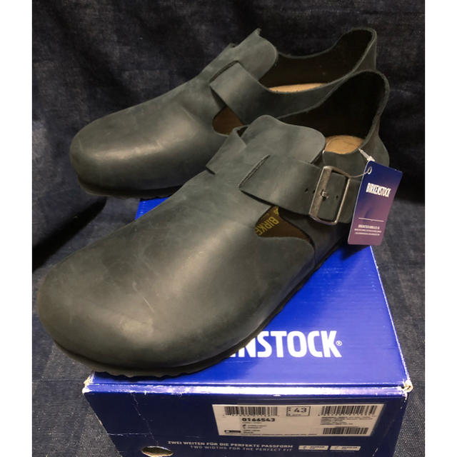 BIRKENSTOCK(ビルケンシュトック)の今日まで値下げ 新品ビルケンシュトックLONDON43 28.0cm黒 メンズの靴/シューズ(サンダル)の商品写真