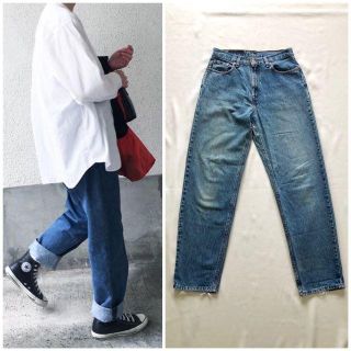 リーバイス(Levi's)のUSA製 90sビンテージ リーバイス560 強ハイウエスト ワイドデニムパンツ(デニム/ジーンズ)