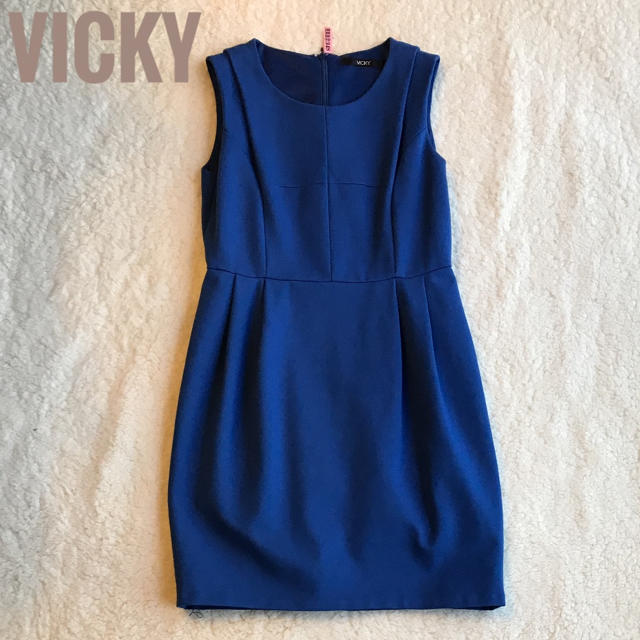 VICKY(ビッキー)のVicky ワンピース ミニ 結婚式 お呼ばれ パーティ レディースのワンピース(ミニワンピース)の商品写真