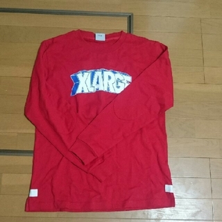 エクストララージ(XLARGE)のXLARGE 赤色ロンT(Tシャツ/カットソー(七分/長袖))