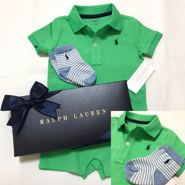 Ralph Lauren(ラルフローレン)の＊Yuu様 専用＊ラルフローレン BABY BOY☆おまとめ3点 ギフト キッズ/ベビー/マタニティのベビー服(~85cm)(カーディガン/ボレロ)の商品写真