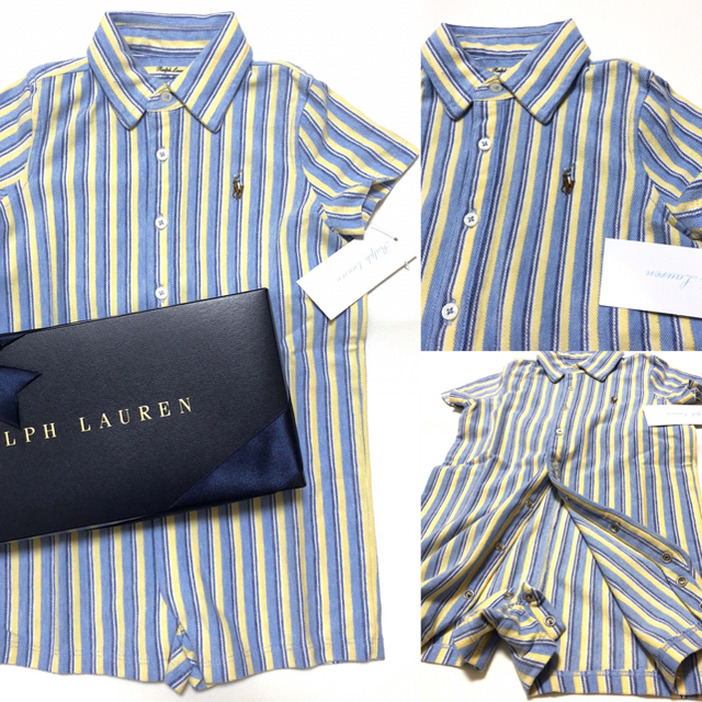 Ralph Lauren(ラルフローレン)の＊Yuu様 専用＊ラルフローレン BABY BOY☆おまとめ3点 ギフト キッズ/ベビー/マタニティのベビー服(~85cm)(カーディガン/ボレロ)の商品写真