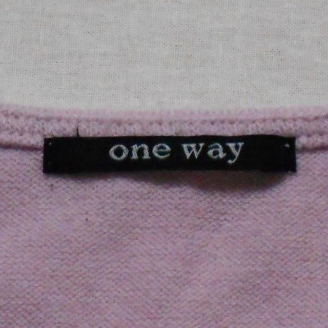 one*way(ワンウェイ)のoneway（ワンウェイ）大人可愛い薄手ニットカットソーLT001-09 レディースのトップス(ニット/セーター)の商品写真