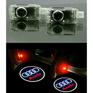 アウディ(AUDI)のアウディ　Audi　カーテシ　カーテシランプ　高品質LED　ロゴ(車内アクセサリ)