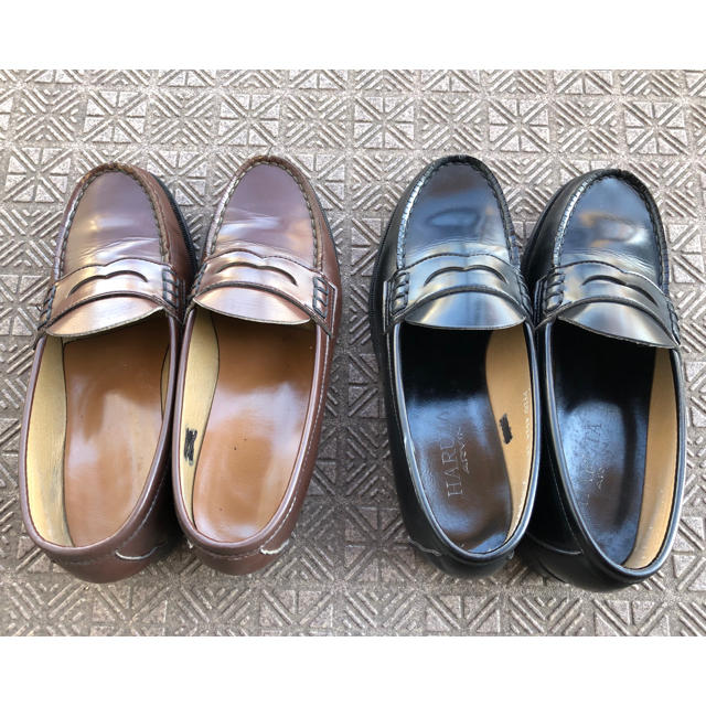 HARUTA(ハルタ)のHARUTAローファー2足セット通学靴24.0 レディースの靴/シューズ(ローファー/革靴)の商品写真