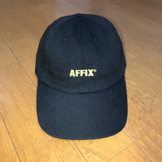 COMME des GARCONS(コムデギャルソン)のAFFIX WORKS キャップ ブラック 黒 メンズの帽子(キャップ)の商品写真