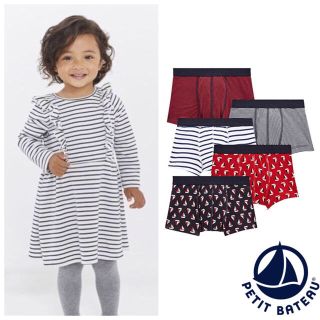 プチバトー(PETIT BATEAU)の【tipe様専用】24m4ans4ans24m3/4ans(ワンピース)