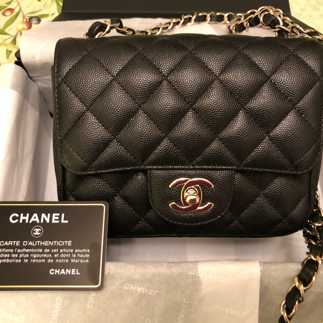 CHANEL - シャネル ミニマトラッセ キャビアスキン ブラック 極美品 正規品の通販 by Tenay｜シャネルならラクマ