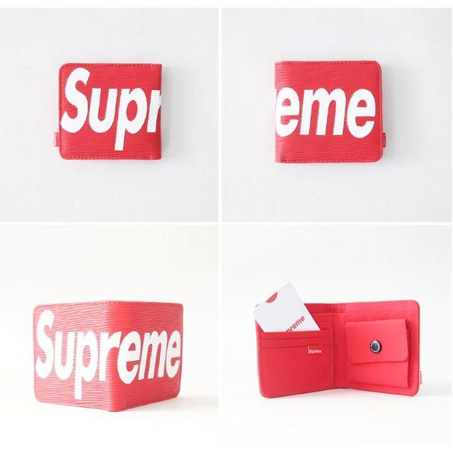 Supreme 二つ折り財布 小銭入れ