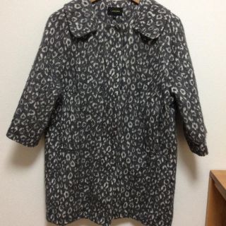 ティヤマイパリ(t.yamai paris)のt.yamai paris  ティヤマイパリ☆レオパード柄コート(ノーカラージャケット)