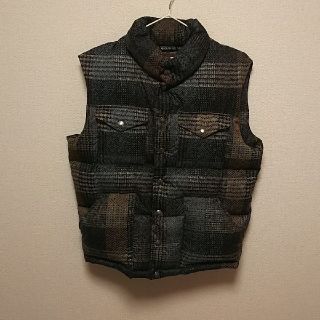 ザノースフェイス(THE NORTH FACE)の［ヒロチュウ様専用］美品 ザ ノースフェイス  ツイード転写 ダウンベストM(ダウンベスト)