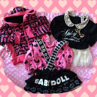 ベビードール(BABYDOLL)の80cm♥️4点セット(その他)