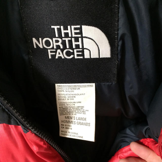 the north face ヌプシ ダウンジャケット Lサイズ