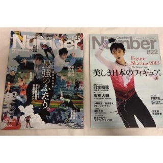 【値下げ☆羽生結弦選手雑誌/現在購入不可】Number2冊セット(スポーツ選手)