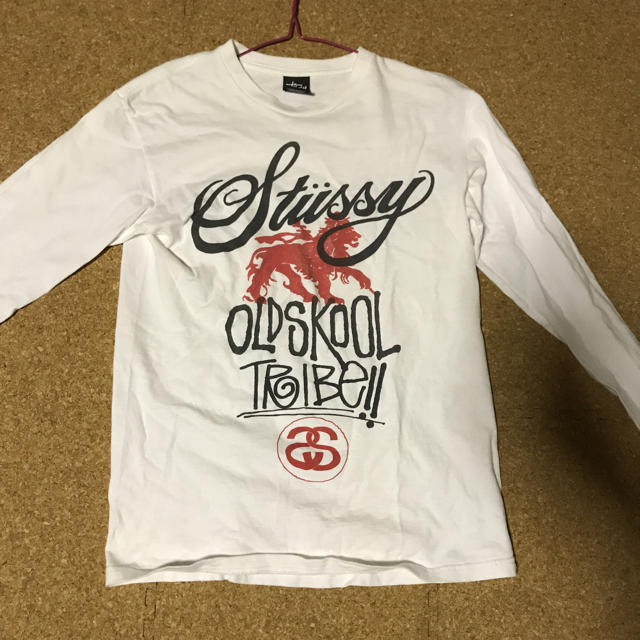 STUSSY(ステューシー)のstussy ロンティー ホワイト 白 レディースのトップス(Tシャツ(長袖/七分))の商品写真