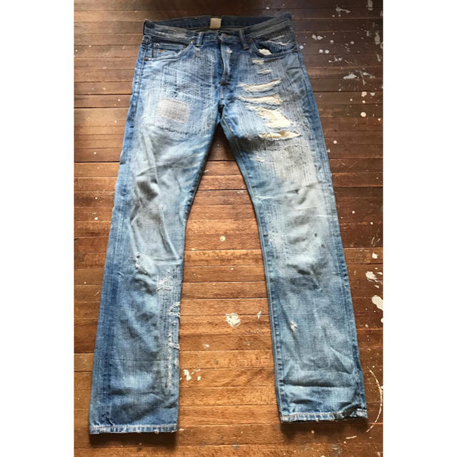 RRL(ダブルアールエル)のUSA製 RRL リミテッドエディション デニム 26㌅ レディース レディースのパンツ(デニム/ジーンズ)の商品写真