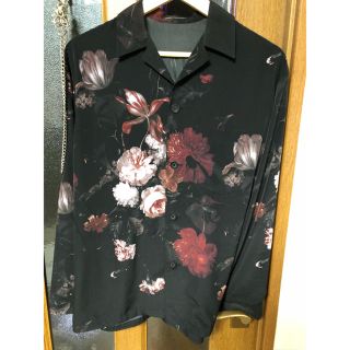 ラッドミュージシャン(LAD MUSICIAN)のLAD MUSICIAN 花柄オープンカラーシャツ 18ss(シャツ)