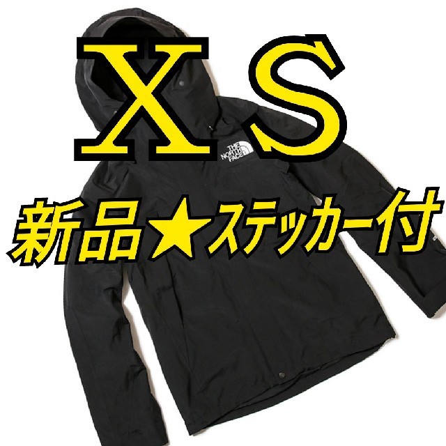 THE NORTH FACE(ザノースフェイス)の新品★ノースフェイス マウンテンジャケット 黒 XS メンズのジャケット/アウター(マウンテンパーカー)の商品写真