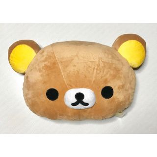 サンエックス - お値下げ！【新品】リラックマ 顔型ビッグクッションの ...