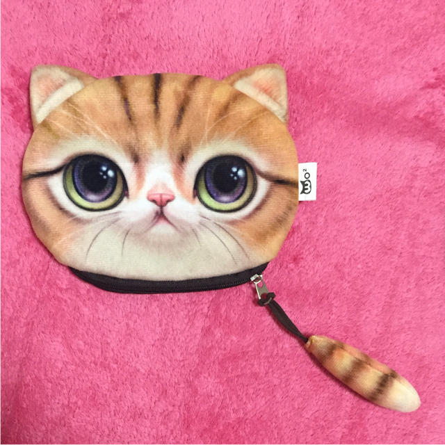 ポーチ  猫 wo2 レディースのファッション小物(ポーチ)の商品写真