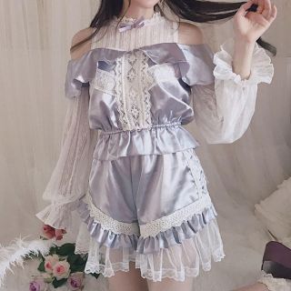 ボボンニジュウイチ(Bobon21)の♡まお様専用♡ サテンチュールショーパン(ショートパンツ)