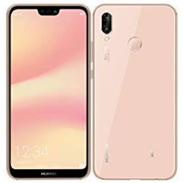 SIMフリー HUAWEI P20  lite さくらピンク