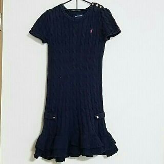 ラルフローレン(Ralph Lauren)のラルフローレン ニットワンピース120㎝(ワンピース)