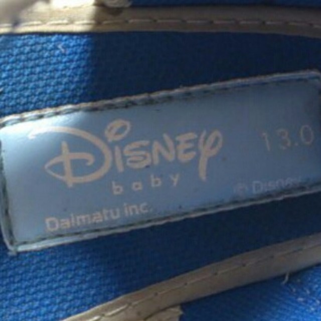 Disney(ディズニー)のサンダル 13センチ キッズ/ベビー/マタニティのベビー靴/シューズ(~14cm)(その他)の商品写真