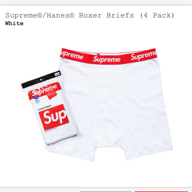 Supreme(シュプリーム)のsupreme Mサイズ2枚 メンズのアンダーウェア(ボクサーパンツ)の商品写真