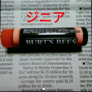 バーツビーズ(BURT'S BEES)のN.様専用　バーツビーズ ティンテッド☆100%ナチュラル　♥ジニア(リップケア/リップクリーム)