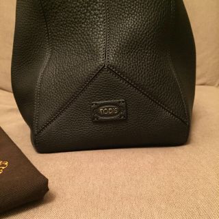 トッズ(TOD'S)のTOD'S  トッズ トートバッグ ブラック 超美品(トートバッグ)