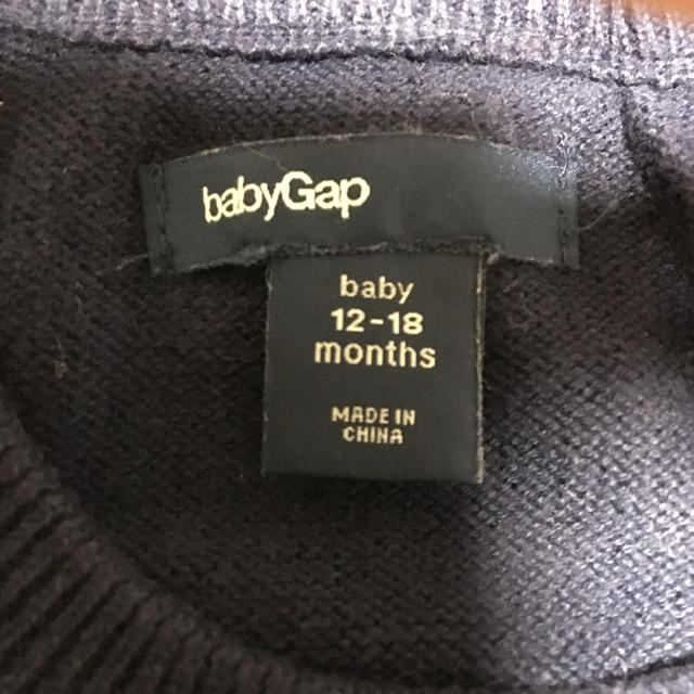 babyGAP(ベビーギャップ)のbaby gap セーター 12〜18months キッズ/ベビー/マタニティのベビー服(~85cm)(ニット/セーター)の商品写真