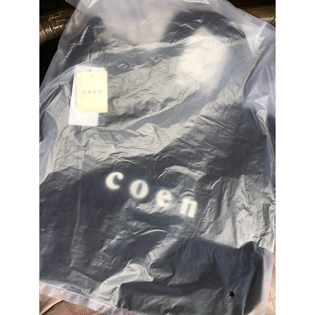 coen(コーエン)のcoen コーエン 2WAY ロゴ トートバッグ 黒 レディースのバッグ(トートバッグ)の商品写真