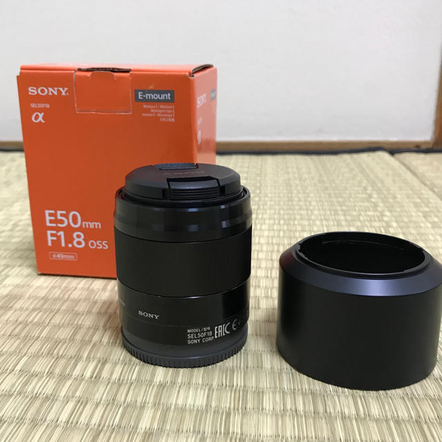 SEL50 F18 SONY Eマウント APSーC用レンズレンズ(単焦点)