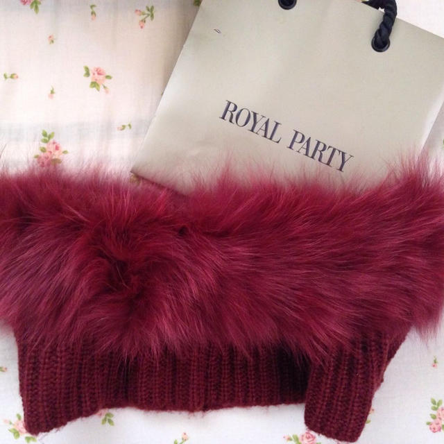 ROYAL PARTY(ロイヤルパーティー)のロイヤルパーティー♡ファースヌード レディースのファッション小物(マフラー/ショール)の商品写真
