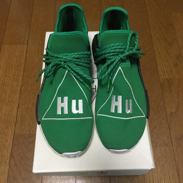 スニーカー adidas - adidas humanrace green supreme nike