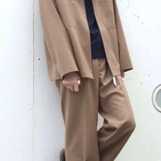 ヤエカ(YAECA)のAURALEE 18SS WOOL SILK TROPICAL セットアップ(シャツ)