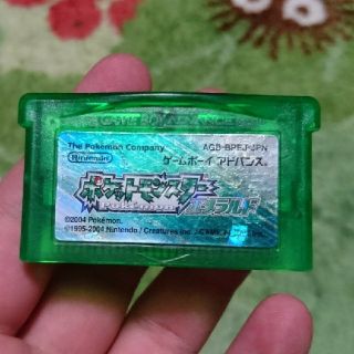 ゲームボーイアドバンス(ゲームボーイアドバンス)のポケットモンスターエメラルド(携帯用ゲームソフト)