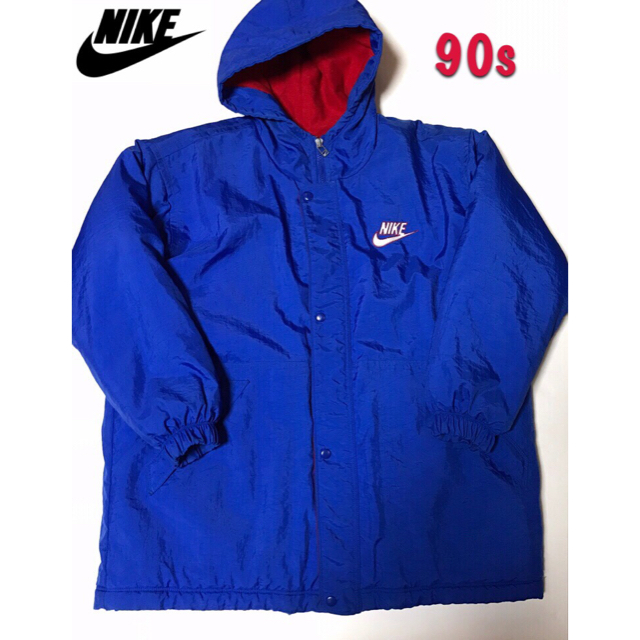 NIKE(ナイキ)のNIKE ナイキ 中綿 ジャケット パーカ スタジャン 90s オレンジタグ メンズのジャケット/アウター(スタジャン)の商品写真