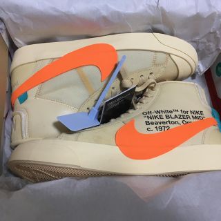 ナイキ(NIKE)のnike off-white blazer orange(スニーカー)