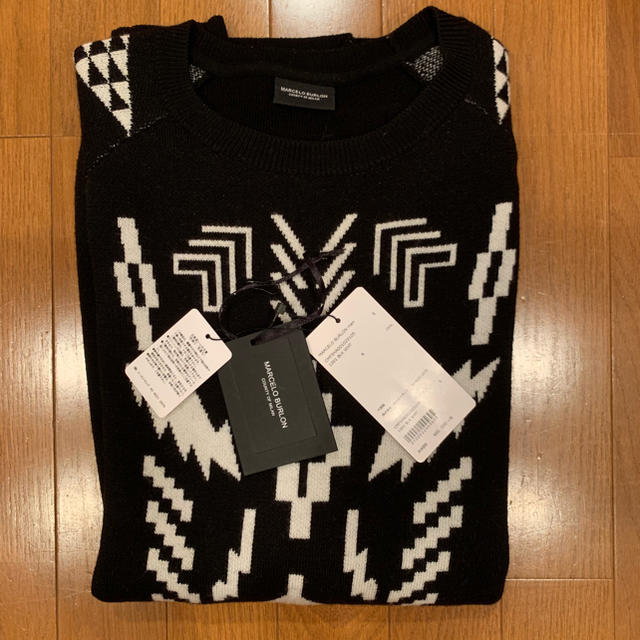 MARCELO BURLON(マルセロブロン)のMARCELO BURLON ニットセーター Sサイズ マルセロブロン メンズのトップス(ニット/セーター)の商品写真