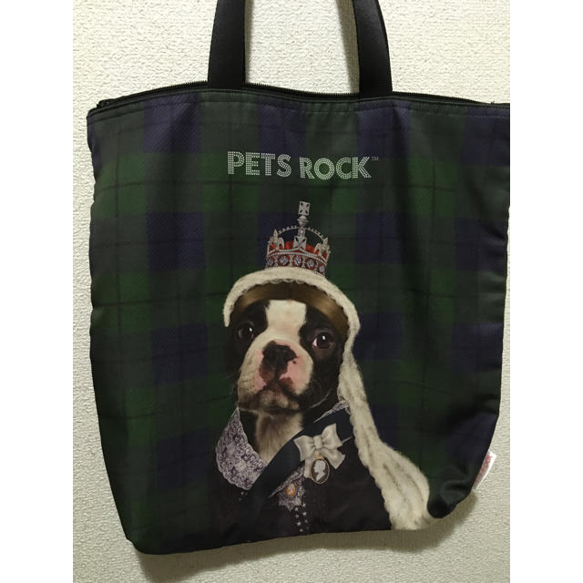 BEAMS(ビームス)のPETSROCK ペッツロック トートバッグ ビームス  美品 ブルドック レディースのバッグ(トートバッグ)の商品写真